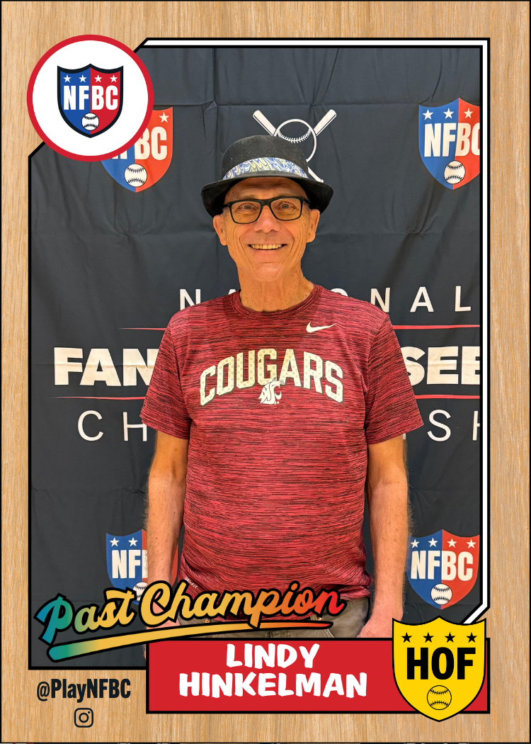 Lindy Hinkelman NFBC baseball card
